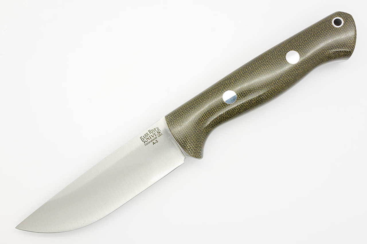 Bark River Knives Bravo-1 Rampless- A2 Steel - High Saber Grind