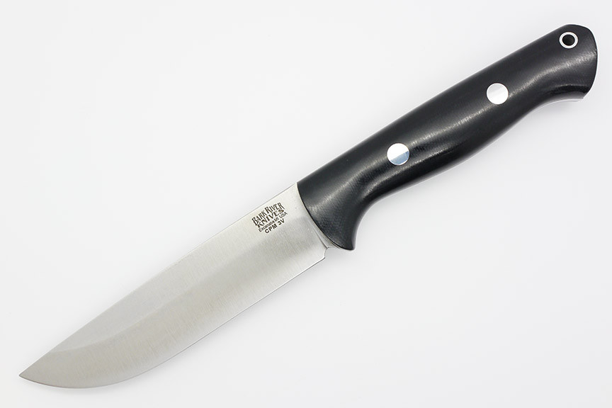 Bark River Knives Bravo-1.25 Rampless - CPM 3V Steel - Black 
