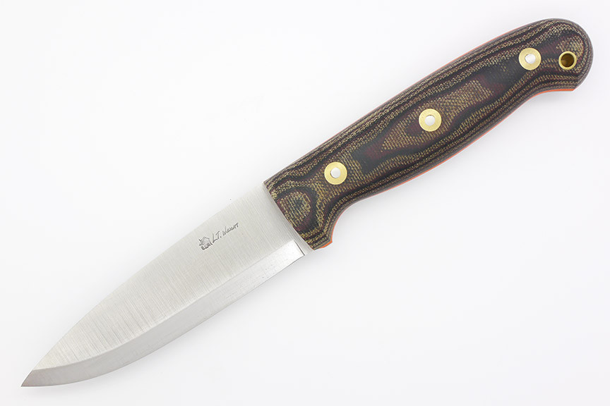 LT Wright Knives GNS - Scandi Grind - CPM 3V Steel - Natural