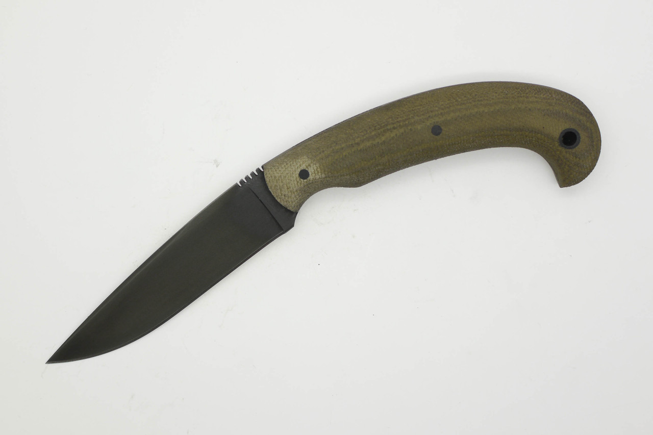 Winkler Knives Contingency - Green Canvas Laminate | The Knife