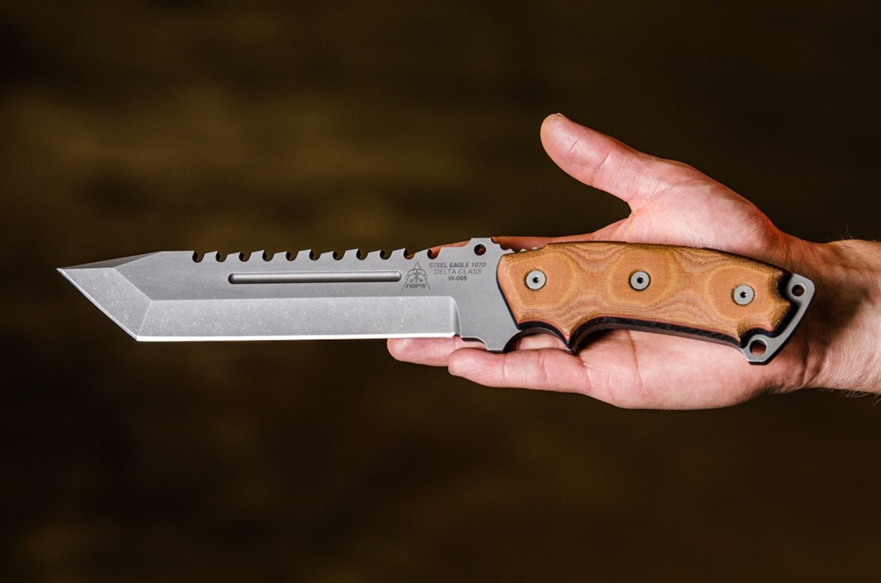 TOPS Knives Steel Eagle 107D Delta Class - The Knife Connection