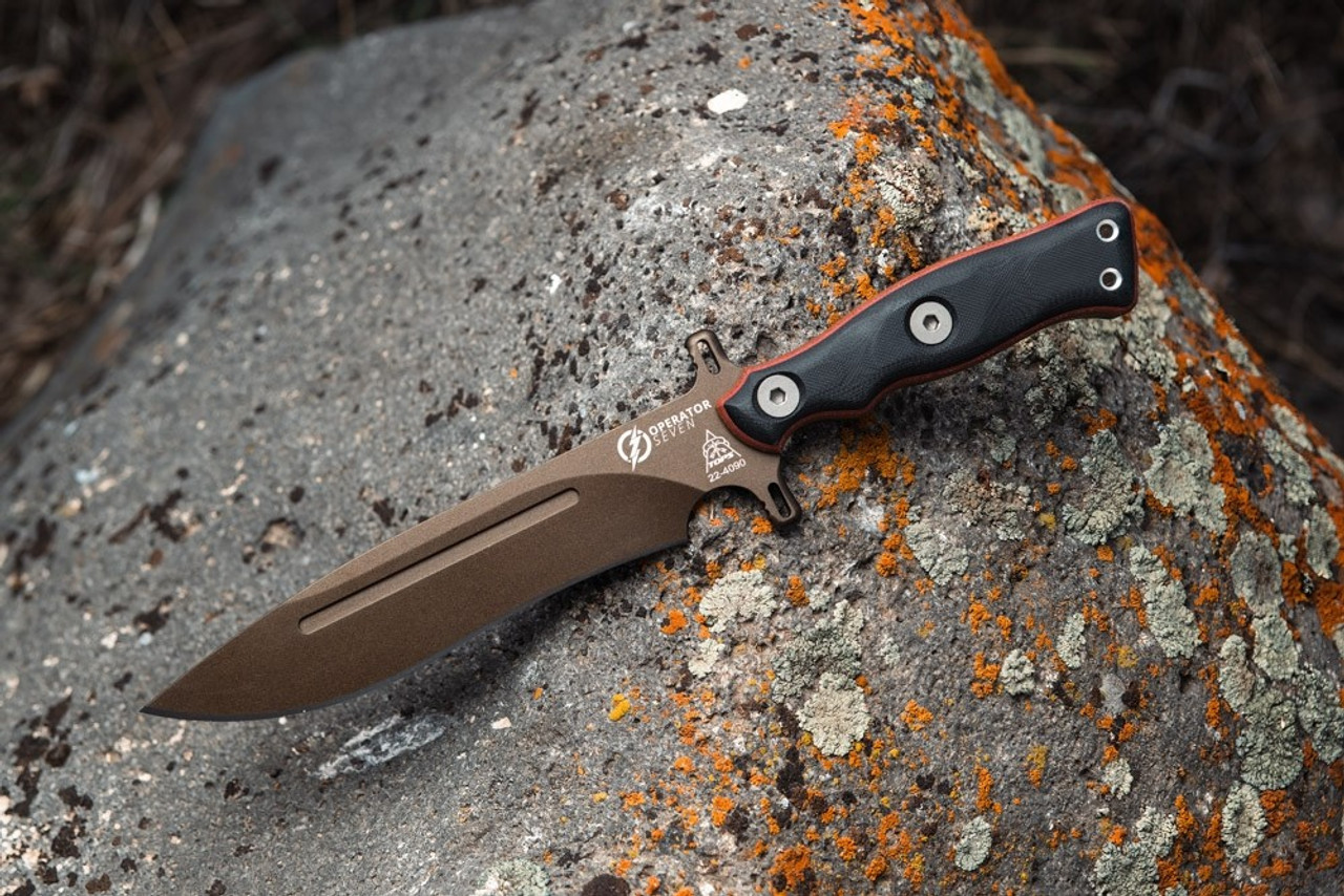 TOPS KNIVES タクティカルナイフ Amazon.com: Tops Knives Missile Strike Full Tang Fixed Blade