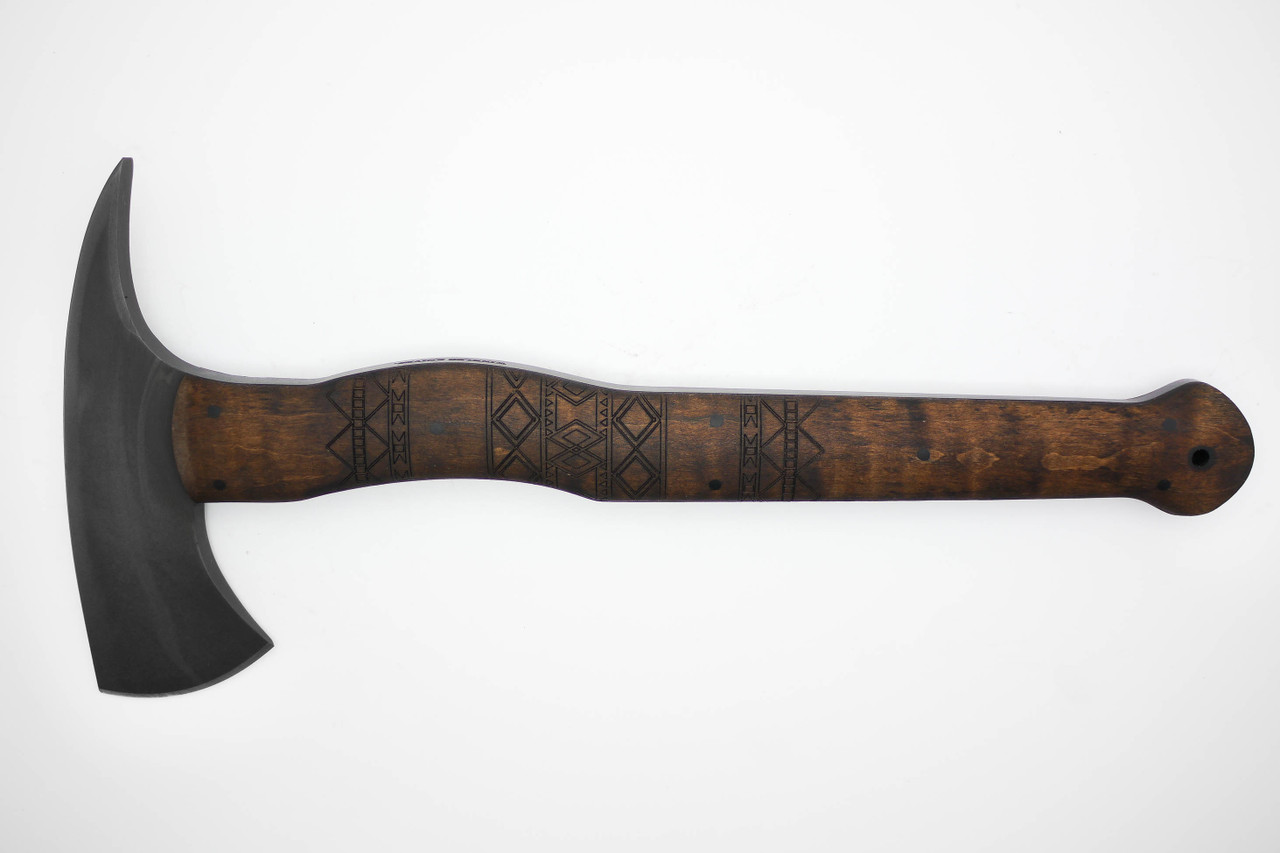 Winkler Wild Bill Axe 80CrV2 Maple Tribal - The Knife Connection