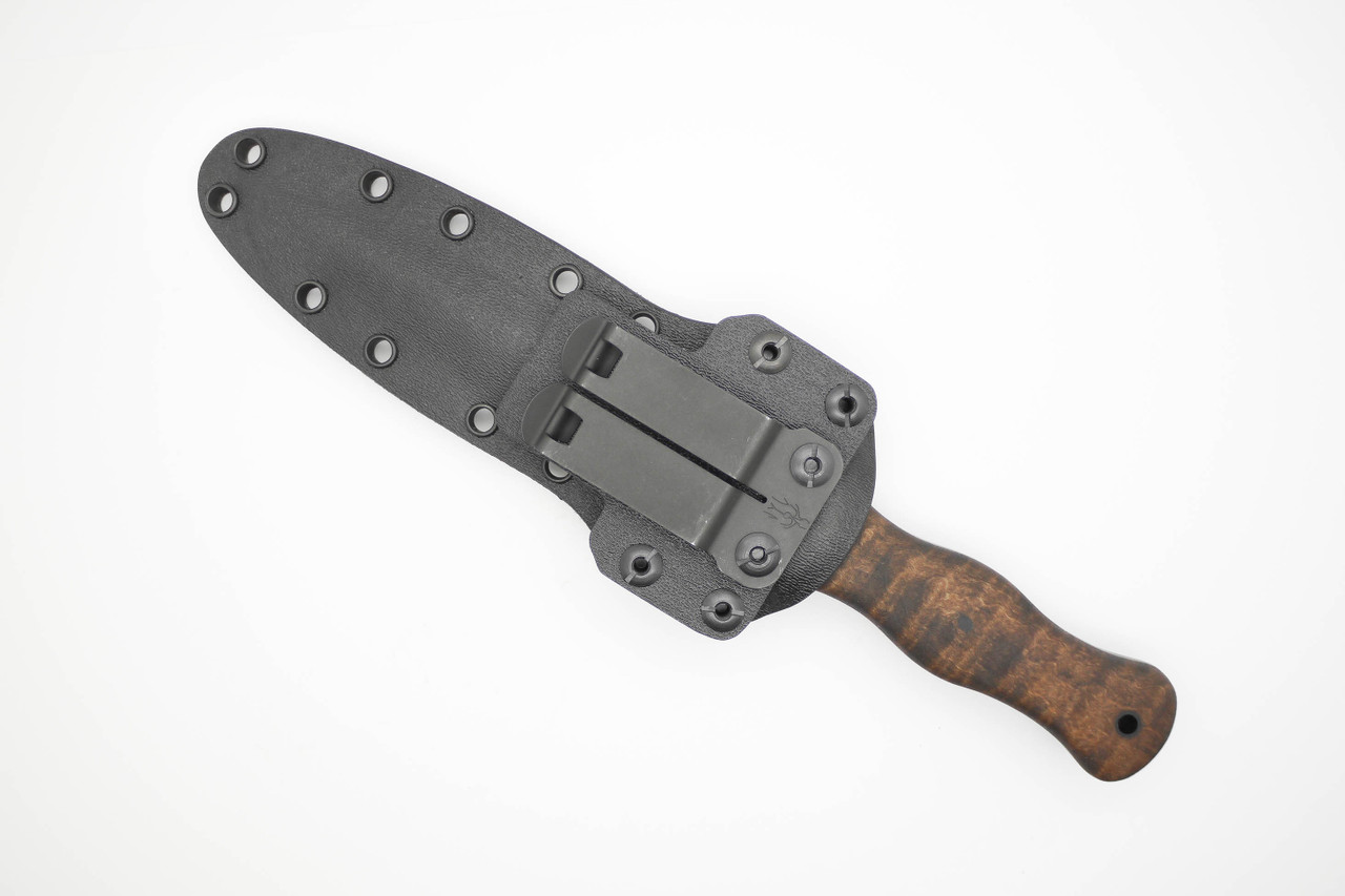 Winkler Knives Push Dagger 80CRV2 Steel Full Double Edge Maple