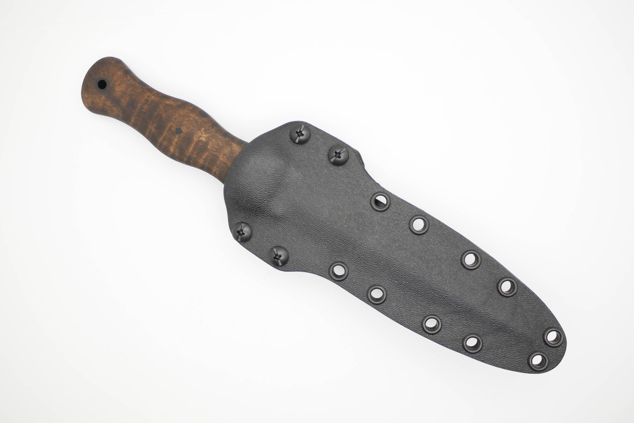 Winkler Knives Push Dagger 80CRV2 Steel Full Double Edge Maple