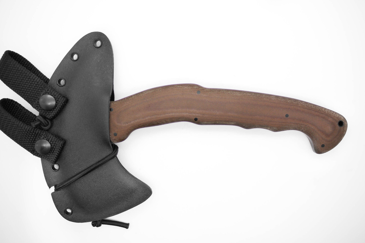 瞬間AXE 全MS-DOSマシン用 Winkler Knives - RnD Compact Axe - 80CRV2 Steel - The Knife Connection