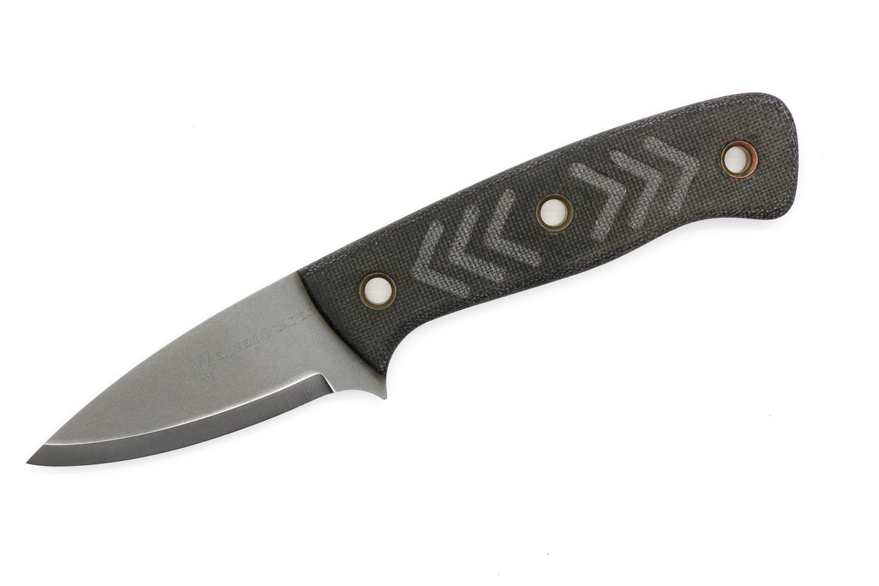 Dave Wenger Blades: Companion - CPM MagnaCut Steel - Black Canvas