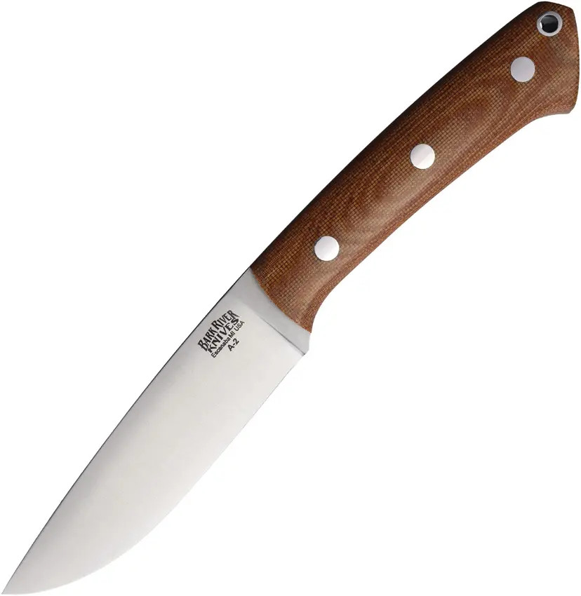 Bark River Knives: Fox RIver - A2 Steel, Fixed Blade Knife w