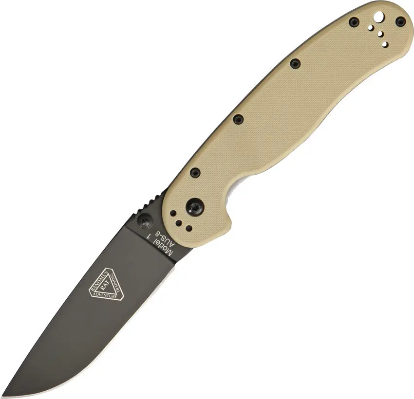 Ontario RAT Model 1 Folding Knife, 3.6
