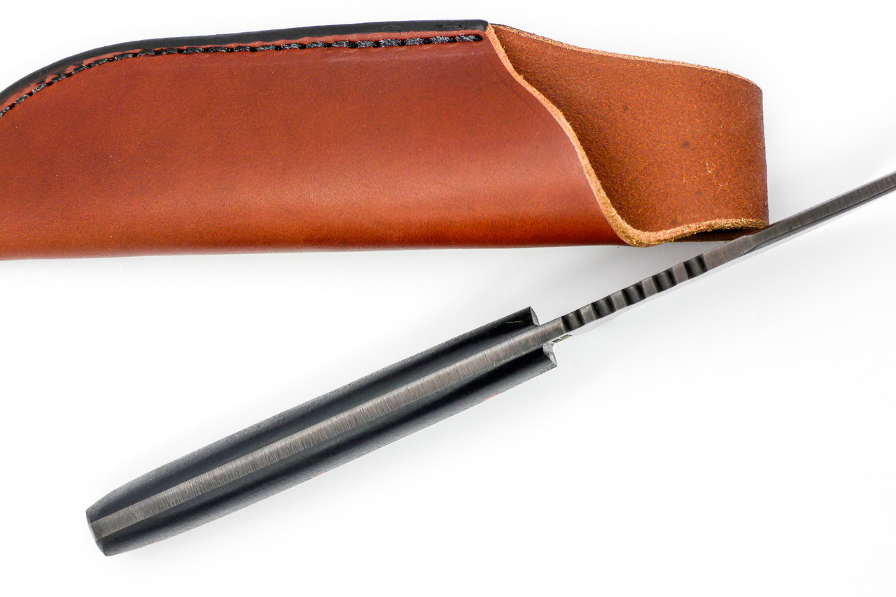 Drifter Blades - Mudhorn - 3.5" Stonewash 80CRV2 Steel Fixed Blade W