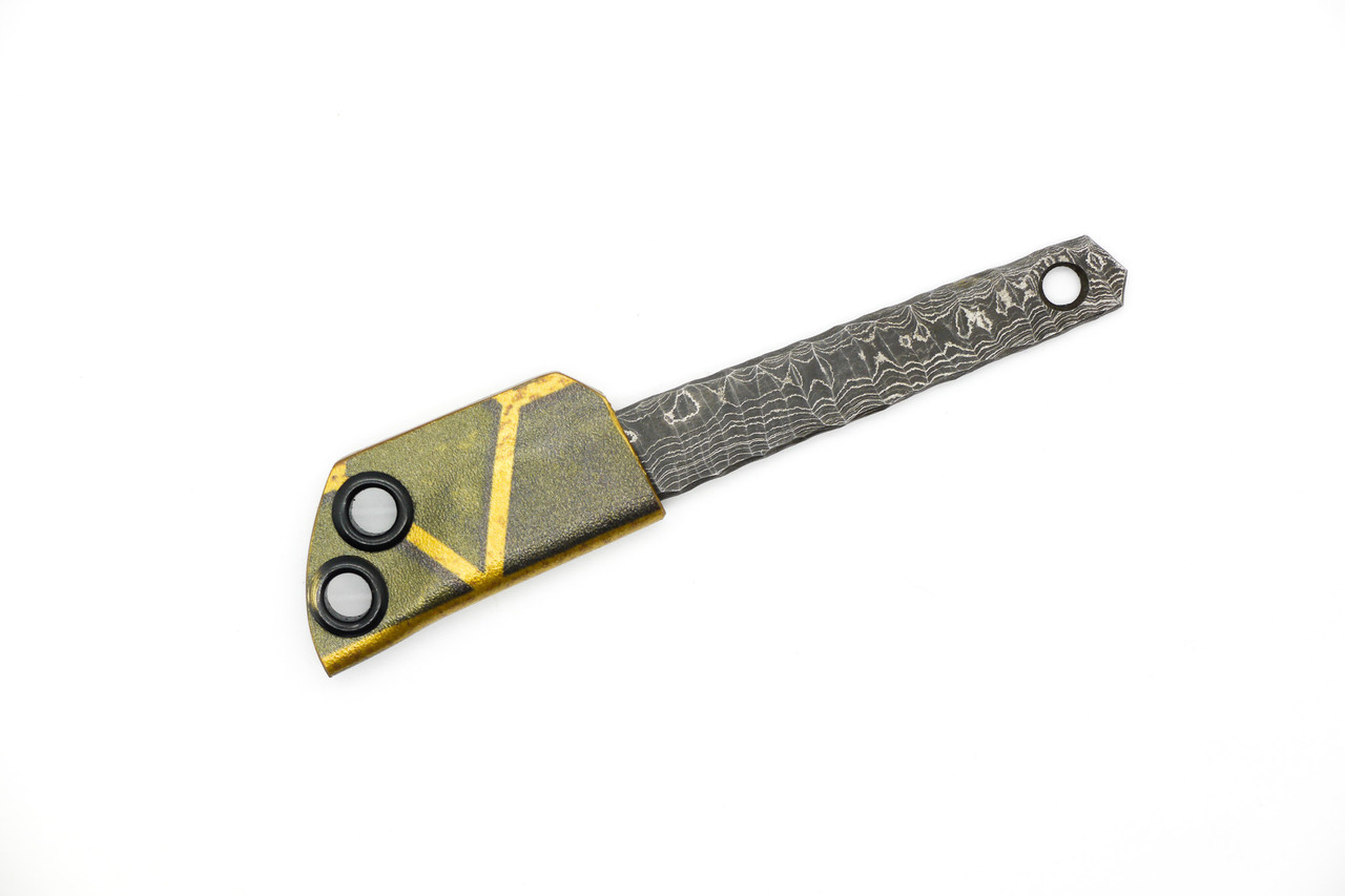 Lex Rex Customs - Large Damascus Kiridashi - 4.5