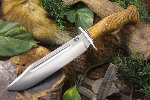 Bark River Knives - Teddy II - Moran Style Bocote Handle - 1