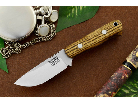 Bark River Knives: Bravo Micro, Fixed Blade Knife w/ Bocote Handle