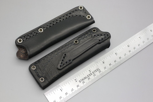 Bark River Knives: Bushcraft Black "F" Sheath, Left Hand
