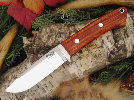 Bark River Knives: Classic Drop Point Hunter Fixed Blade Knife w/ Cocobolo Handle - #3