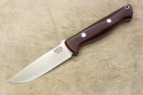 Bark River Knives: Gunny CPM 3V Steel Fixed Blade Knife w/ Cocobolo Handle - #3