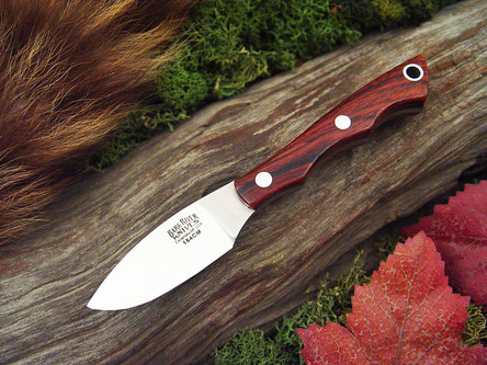 Bark River Knives: Micro-Canadian II (154 CM Stainless Steel) Fixed Blade Knife w/ Cocobolo Handle - 2