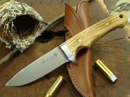 Boker: Integral II Kastanie, Fixed Blade Hunting Knife w/ Chestnut Handle