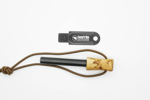 Casstrom: Fire Striker Steel - Curly Birch Handle