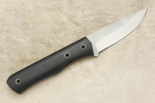 Cumming Bladeworks - Bushmaster - Black Canvas Micarta - AEB-L Steel Cumming Bladeworks - Bushmaster - Black Canvas Micarta - AEB-L Steel