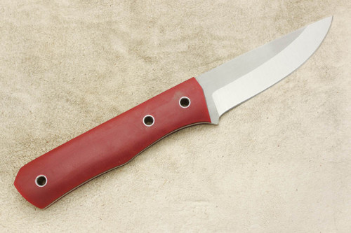 Cumming Bladeworks - Bushmaster - Red G10 - AEB-L Steel