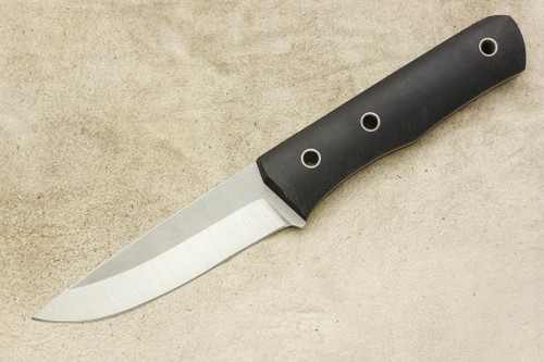 Cumming Bladeworks - Trailmaster - Black Canvas Micarta - AEB-L Steel