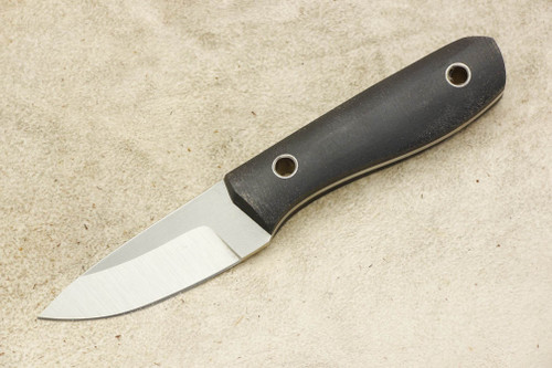 Cumming Bladeworks - Utility - Black Canvas Micarta - AEB-L Steel