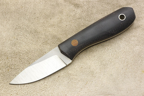 Cumming Bladeworks - Utility - Black Canvas Micarta - AEB-L Steel - .118" Thick Steel