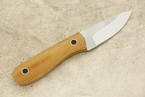 Cumming Bladeworks - Utility - Natural Canvas Micarta - .098" Thick AEB-L Steel Cumming Bladeworks - Utility - Natural Canvas Micarta - .098" Thick AEB-L Steel