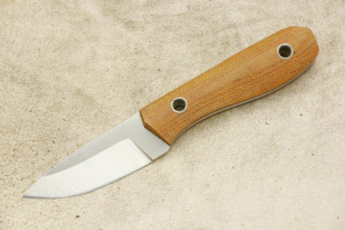 Cumming Bladeworks - Utility - Natural Canvas Micarta - .118" Thick AEB-L Steel