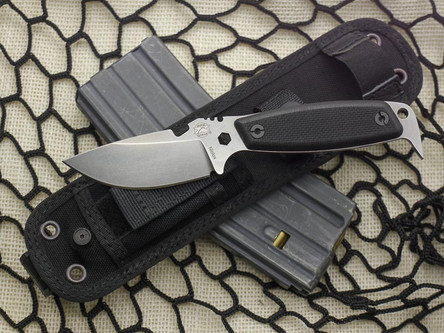 DPx Gear HEST II Milspec Fixed Blade - Black G10 Handle