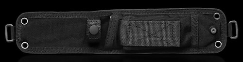 DPx Gear: HEFT 4 Assault, Fixed Blade Knife with Black G10 Scales