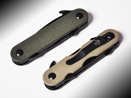Emerson Knives EDC-2 MULTITOOL-OD Green, Black Plain Blade Folding Pocket Knife