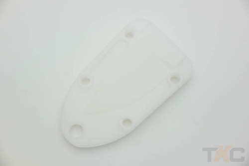 ESEE Candiru Sheath, Clear/White Injection Molded Plastic ESEE Candiru Sheath, Clear/White Injection Molded Plastic