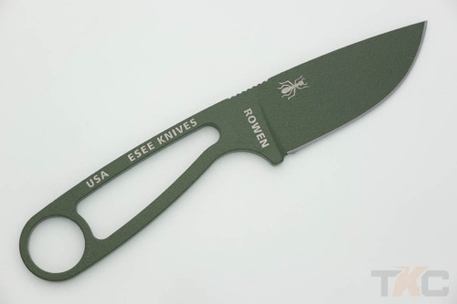 ESEE Izula-OD-Kit, Fixed Blade Neck Knife with Survival Kit - Olive Drab (OD) Green ESEE Izula-OD-Kit, Fixed Blade Neck Knife with Survival Kit - Olive Drab (OD) Green