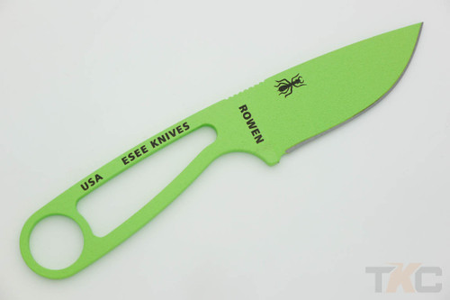 ESEE Izula-VG, Fixed Blade Neck Knife with Skeletized Handle - Venom Green ESEE Izula-VG, Fixed Blade Neck Knife with Skeletized Handle - Venom Green