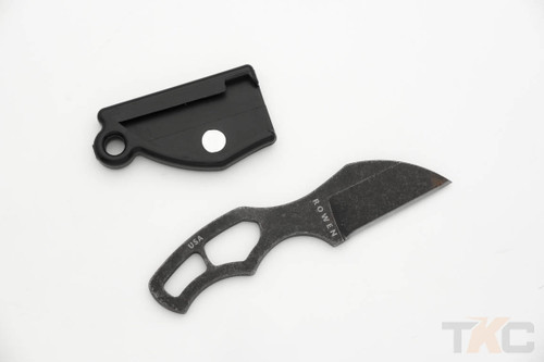 ESEE James Gibson, Pinch - 1095 Carbon Steel - Black Oxide Stonewash Finish - Skeletized Handle ESEE James Gibson, Pinch - 1095 Carbon Steel - Black Oxide Stonewash Finish - Skeletized Handle