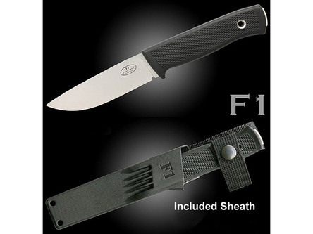 Fallkniven: F1 (VG10 Steel), Fixed Blade Knife w/ Thermorun Handle & Zytel Sheath
