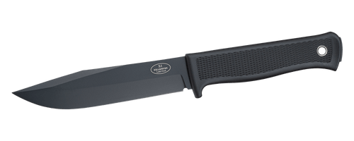 Fallkniven: S1 - VG10 Steel - Black CeraKote Blade Finish, Thermorun Handle & Leather Sheath