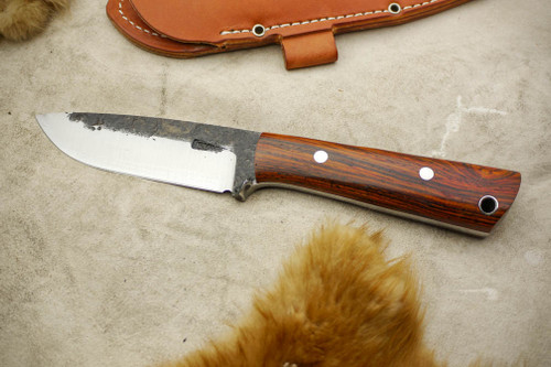 Lon Humphrey Bushcraft Pro - Partial Flat Grind - Cocobolo Handle - 1