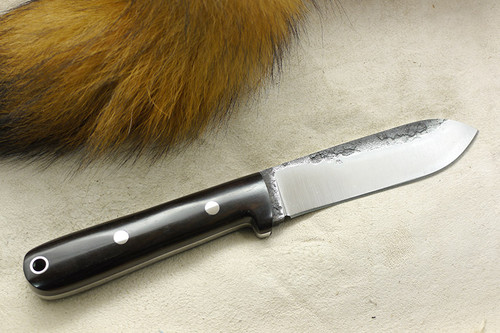 Lon Humphrey Custom Kephart, Flat Grind (Flat Tang) Fixed Blade, Hunting / Bushcraft Knife w/ Cocobolo Handle - 1