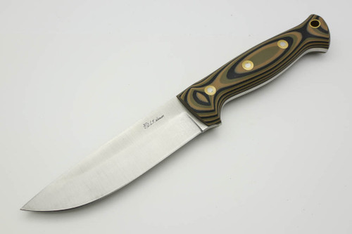 LT Wright Knives - Forest Trail - CPM 3V Steel - Saber Grind - Drop Point - Camo G10 - Matte Finish