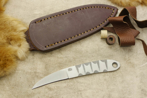 LT Wright Knives - Shiv'r - O1 Steel - Wharncliffe - Steel Handle