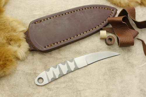 LT Wright Knives - Shiv'r - O1 Steel - Wharncliffe - Steel Handle