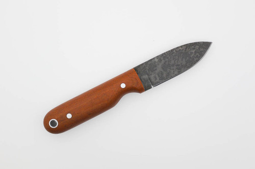 LT Wright Knives Bushbaby HC - Convex Grind - Natural Canvas Micarta - Matte Finish LT Wright Knives Bushbaby HC - Convex Grind - Natural Canvas Micarta - Matte Finish