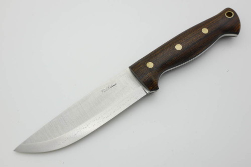 LT Wright Knives Forest Trail - CPM 3V Steel - Scandi Grind - Bocote - Matte Finish - 3 / FREE Black Liners!