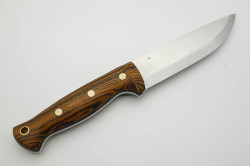 LT Wright Knives Forest Trail - CPM 3V Steel - Scandi Grind - Bocote - Matte Finish - 5 / FREE Black Liners! LT Wright Knives Forest Trail - CPM 3V Steel - Scandi Grind - Bocote - Matte Finish - 5 / FREE Black Liners!