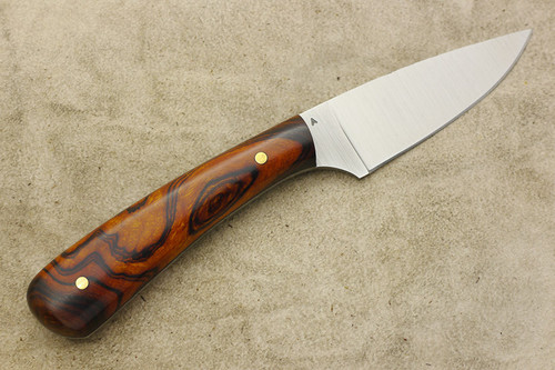 LT Wright Knives Frontier Valley - A2 Steel - Flat Grind - Desert Ironwood - Black Liners - 3 / FREE BLACK LINERS!