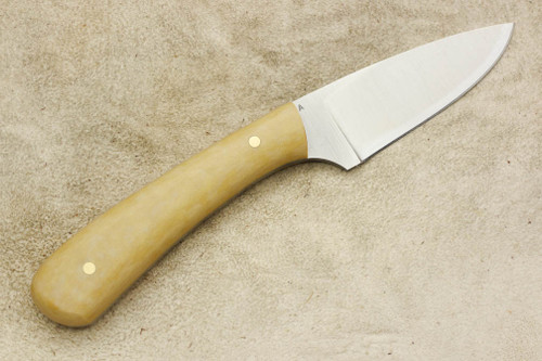 LT Wright Knives Frontier Valley - A2 Steel - Flat Grind - Maple Paper