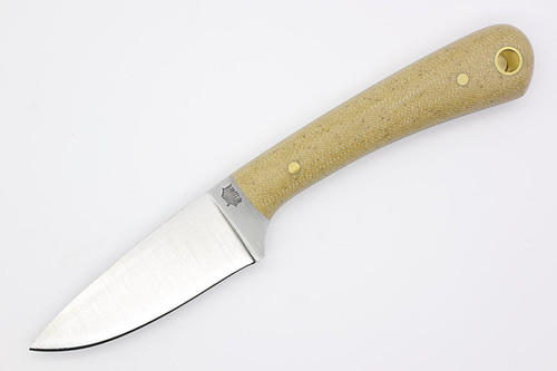 LT Wright Knives Frontier Valley - A2 Steel - Flat Grind - Snakeskin Micarta - Matte Finish